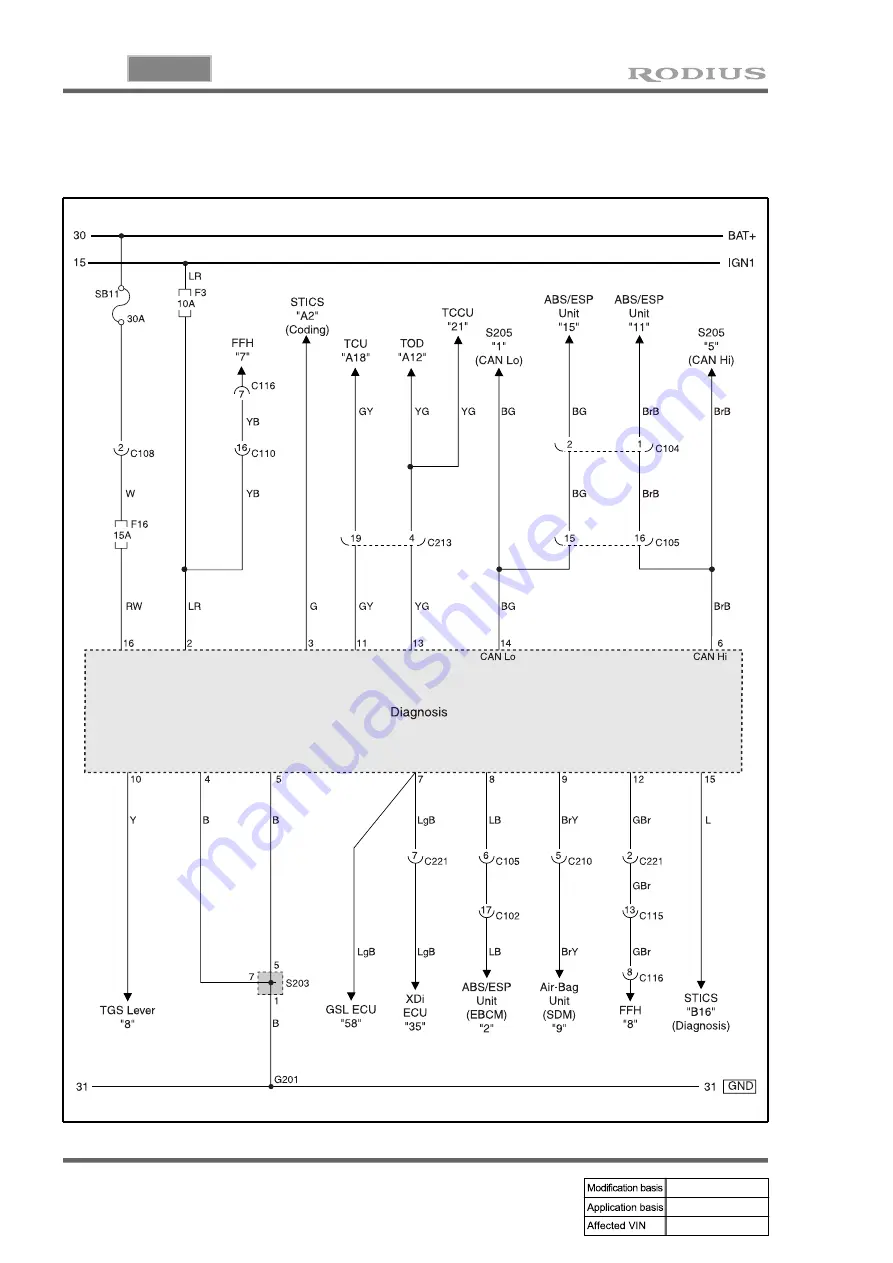 SSANGYONG RODIUS 2005.07 Manual Download Page 160