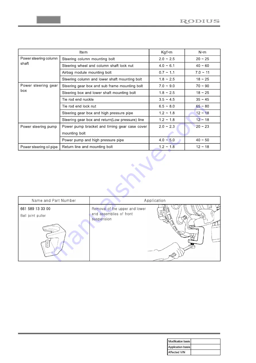 SSANGYONG RODIUS 2005.07 Manual Download Page 276