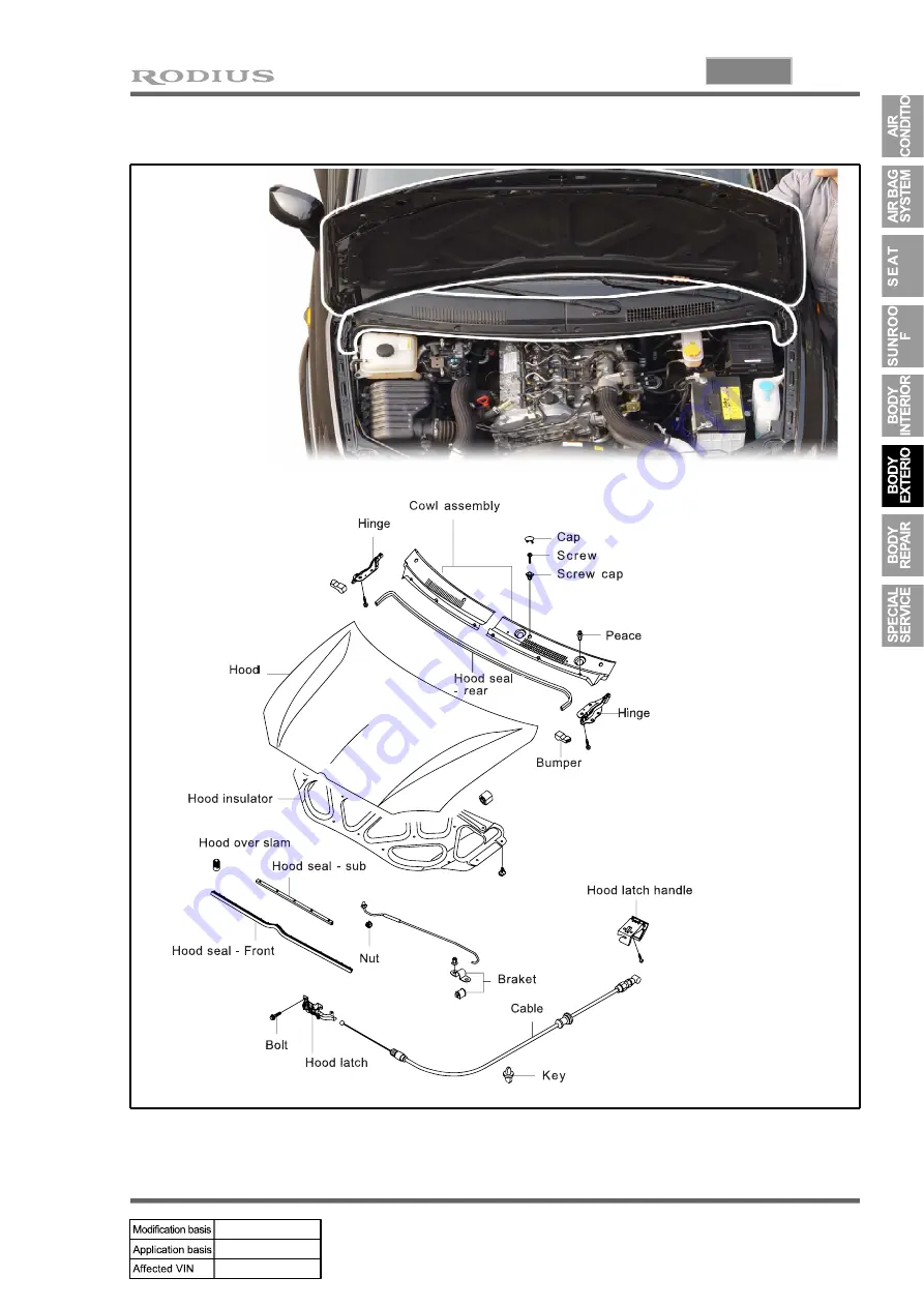 SSANGYONG RODIUS 2005.07 Manual Download Page 494