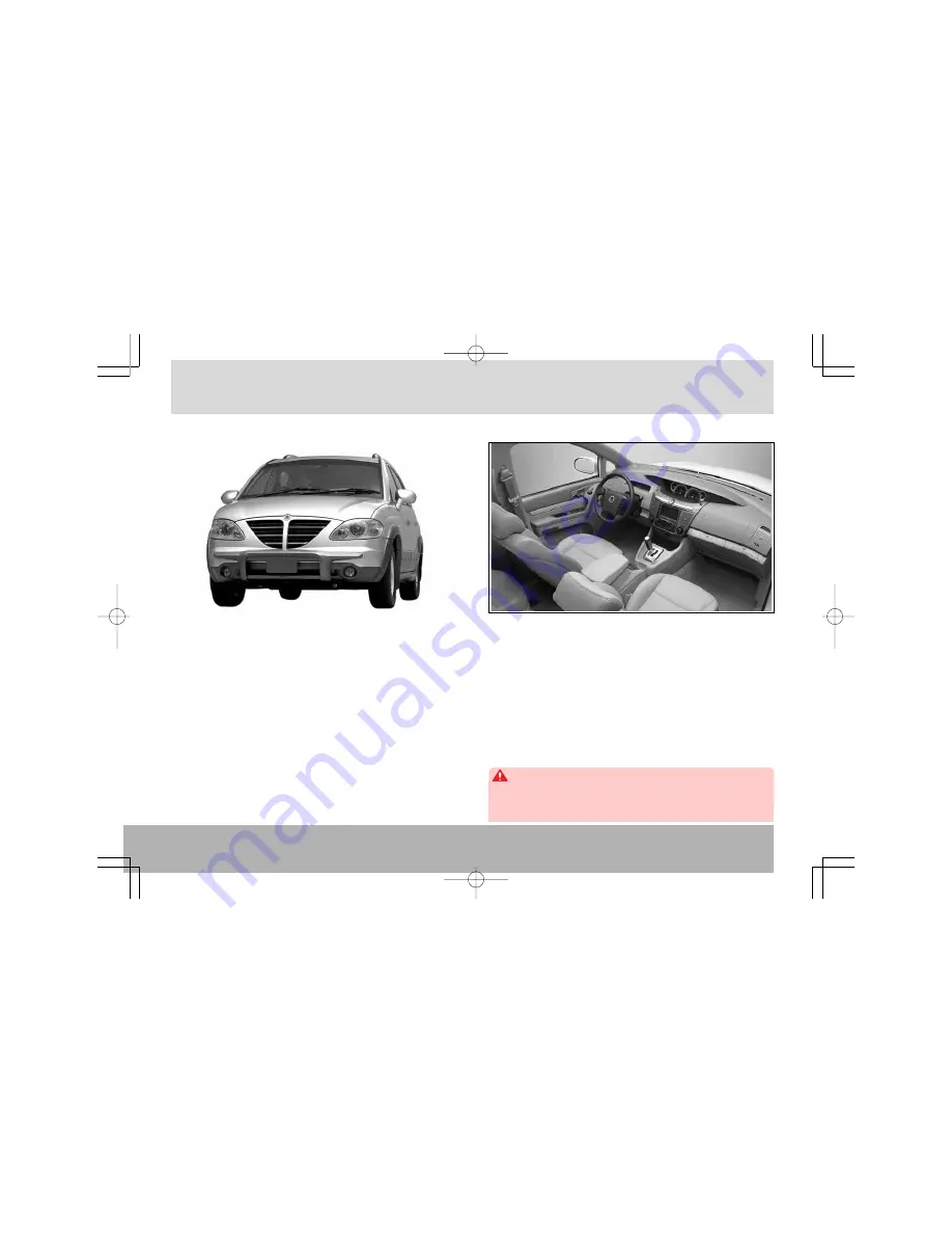 SSANGYONG RODIUS 2006 Owner'S Manual Download Page 226