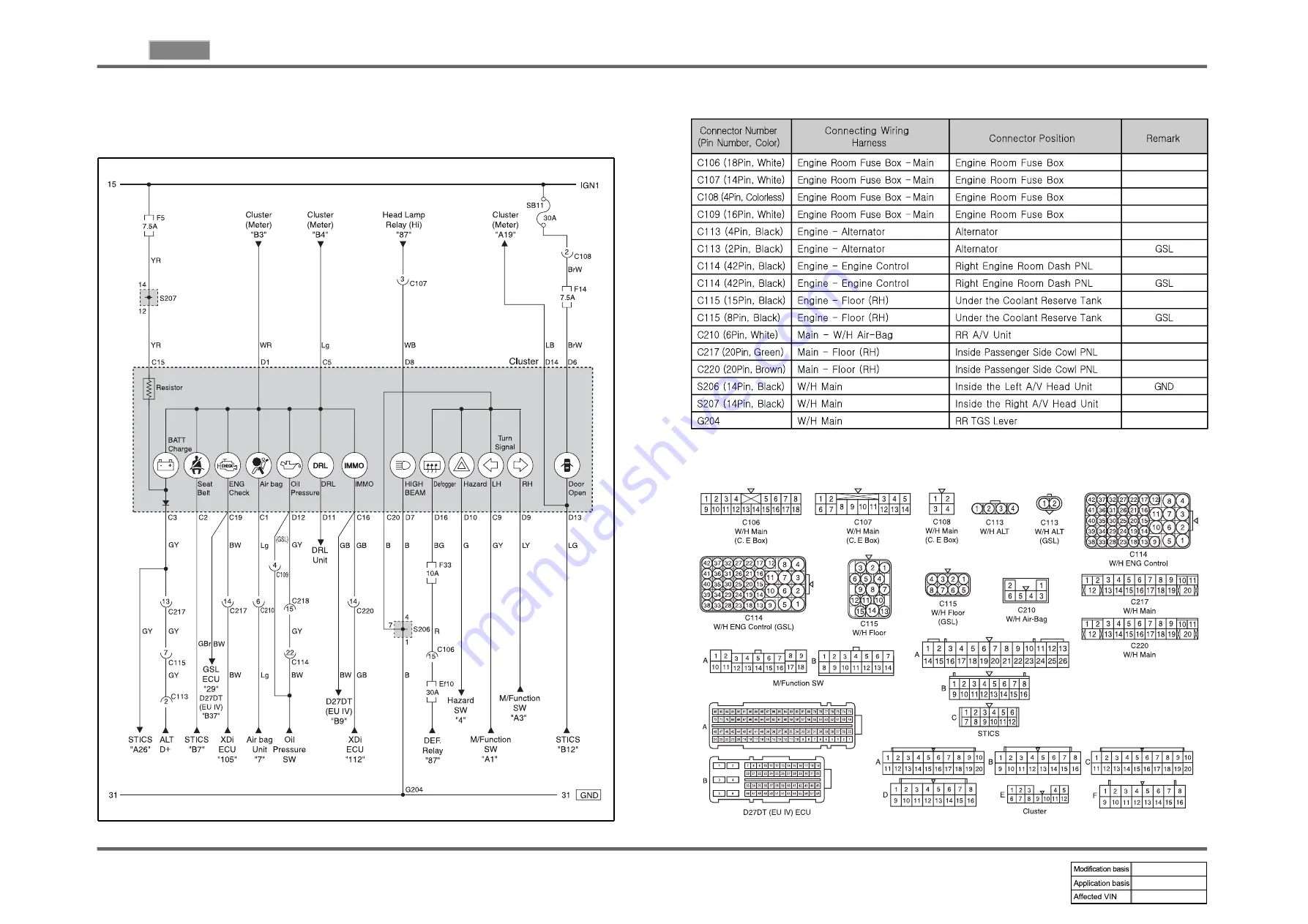 SSANGYONG RODIUS 2007.07 Manual Download Page 40