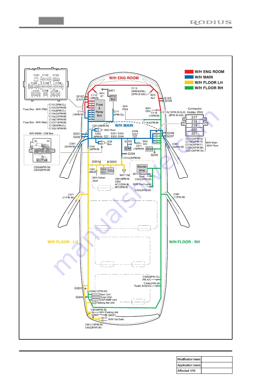 SSANGYONG RODIUS 2007.07 Скачать руководство пользователя страница 174