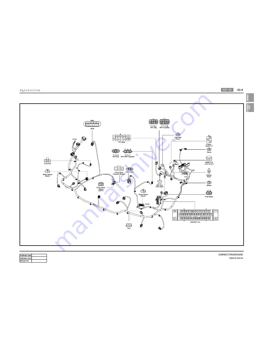 SSANGYONG Rodius 2013 Manual Download Page 24