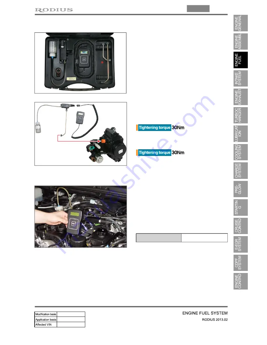 SSANGYONG Rodius 2013 Manual Download Page 224