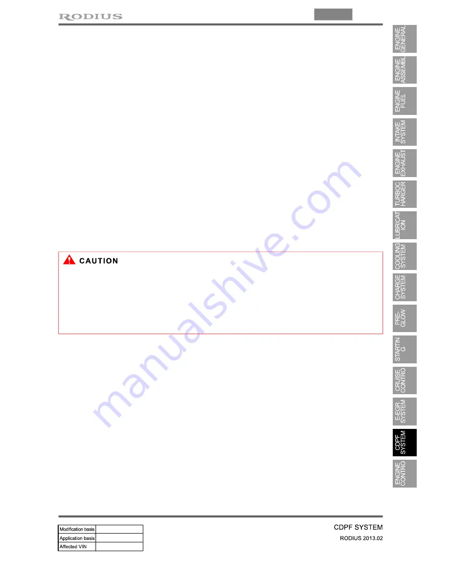 SSANGYONG Rodius 2013 Manual Download Page 317