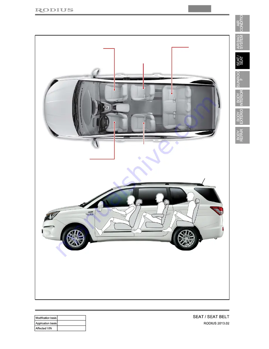 SSANGYONG Rodius 2013 Manual Download Page 752