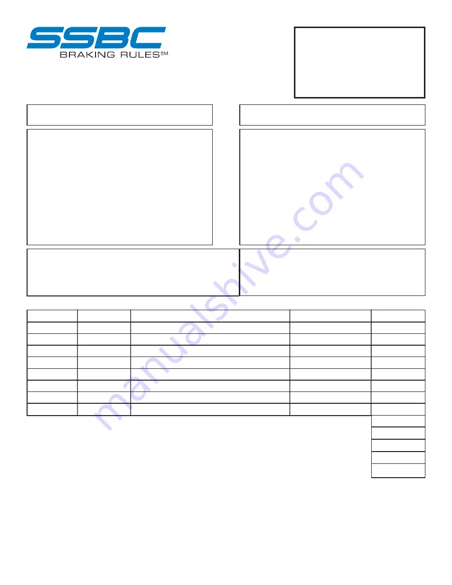 SSBC A113-1 Installation Instructions Manual Download Page 10