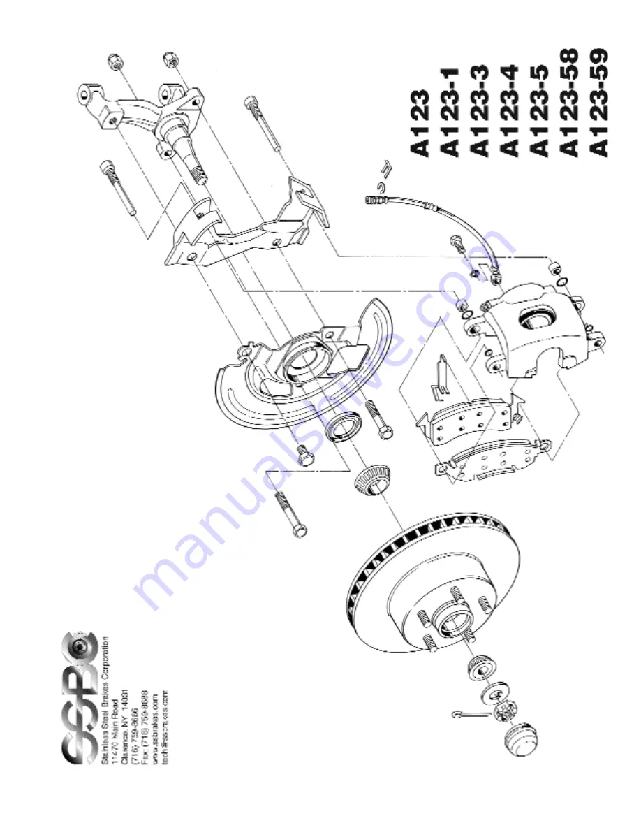 SSBC A123 Installation Instructions Manual Download Page 6