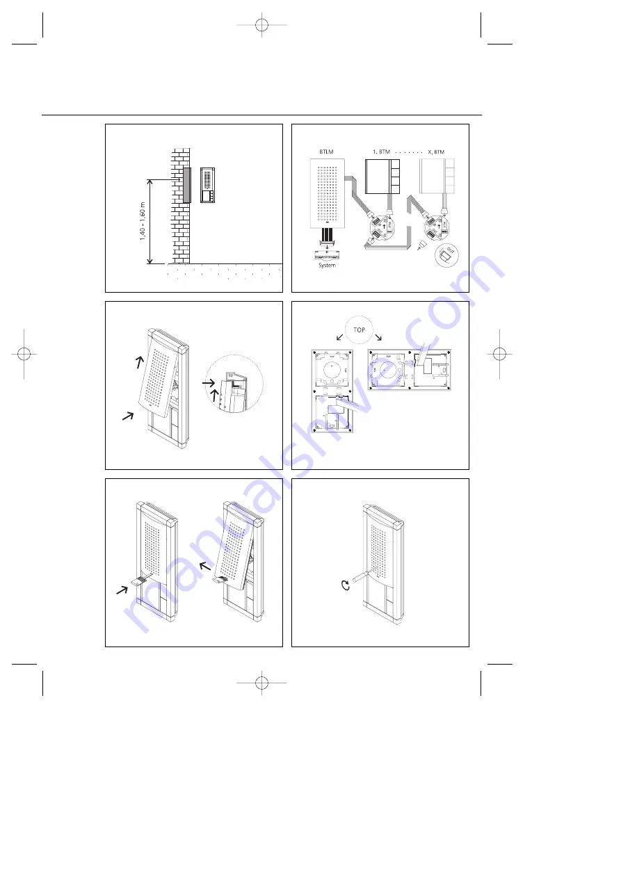 SSS Siedle BTLM 630-0 Mounting Instructions Download Page 2