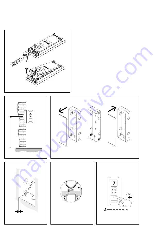 SSS Siedle CAU 850-1-0 E Product Information Download Page 2