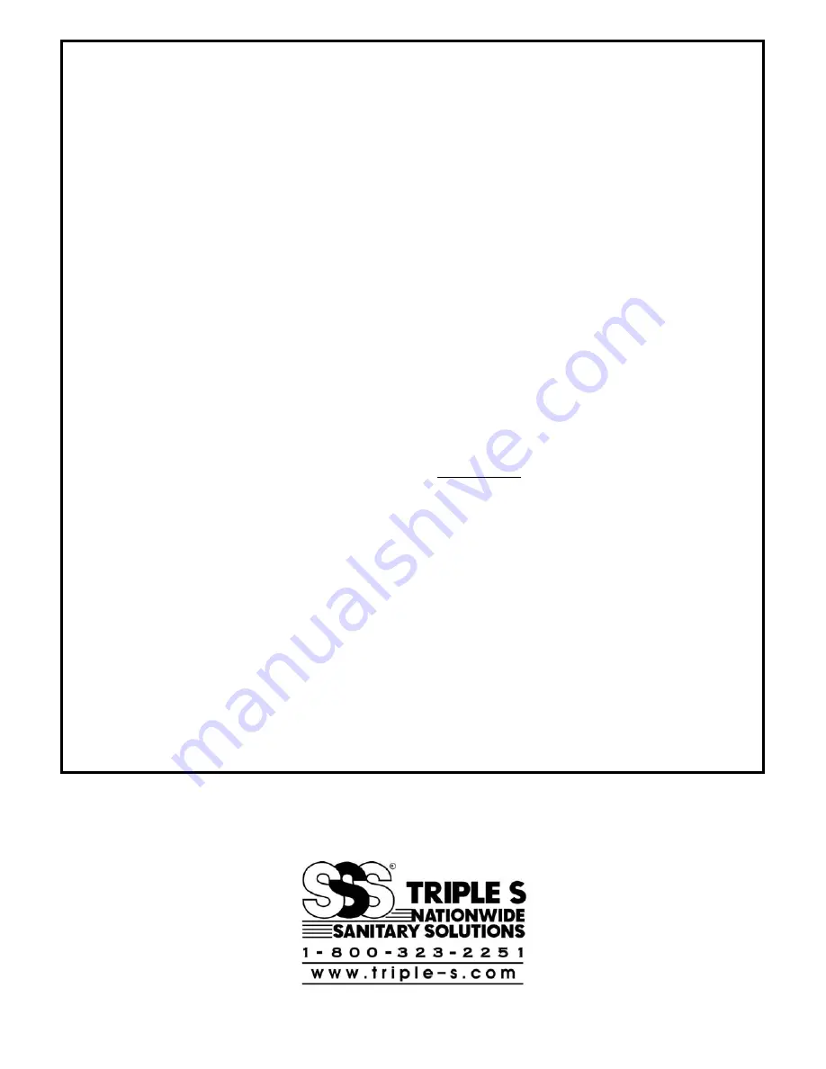 SSS Siedle Hi-Flow Operating & Maintenance Instructions Download Page 16