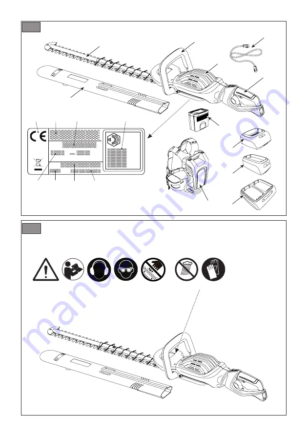 ST. SpA HT 900 Li 48 Operator'S Manual Download Page 4