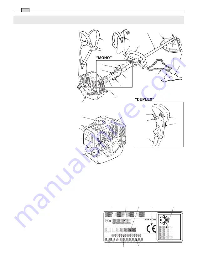 ST. SpA TB 250 D Operator'S Manual Download Page 8