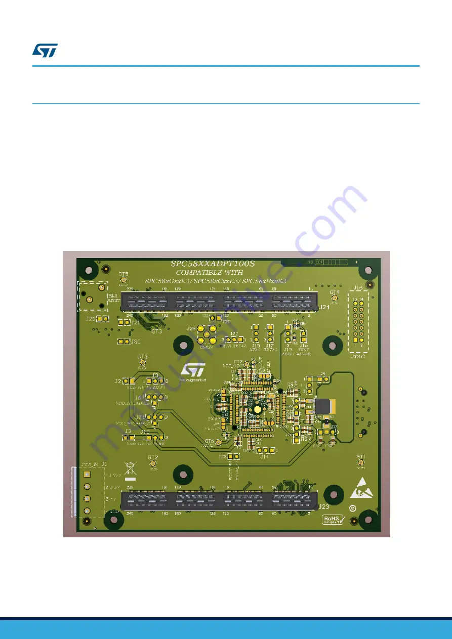 ST SPC58XXADPT100S User Manual Download Page 2