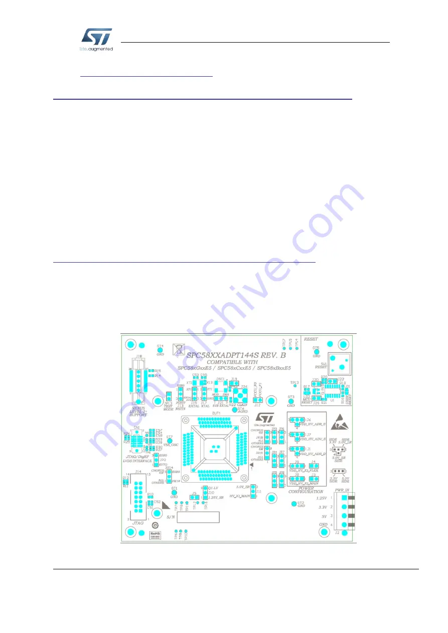 ST SPC58XXADPT144S REV.B Скачать руководство пользователя страница 6