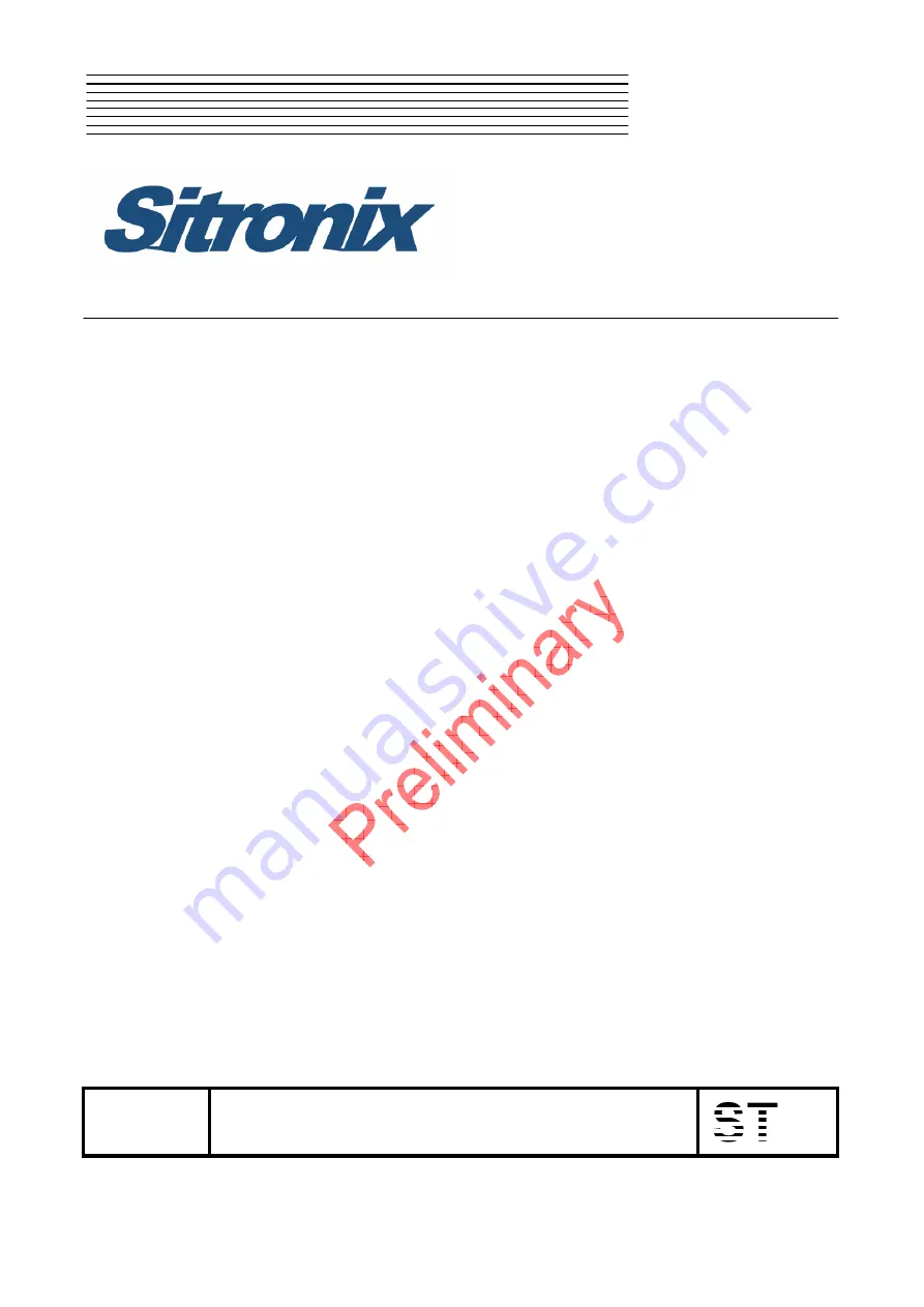 ST ST7735R Manual Download Page 1