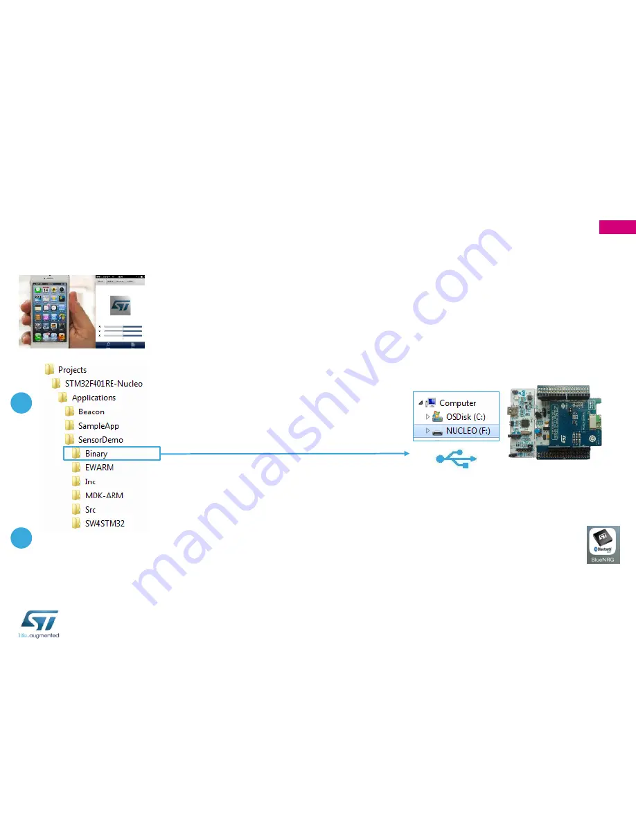 ST X-NUCLEO-IDB05A1 Quick Start Manual Download Page 10