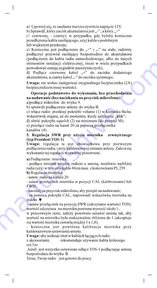 stabo xn 30001 e Operating Instructions Manual Download Page 43