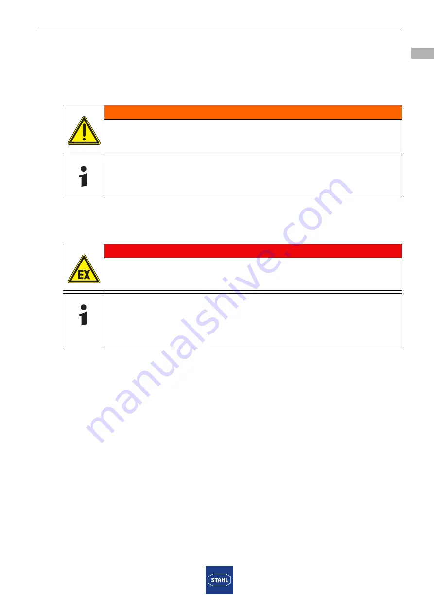 Stahl 6148 Series Operating Instructions Manual Download Page 17