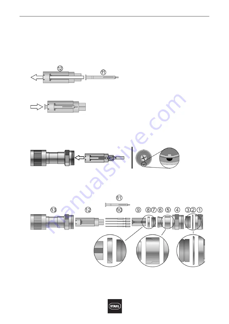 Stahl Ex Plug Connector miniClix Operating Instructions Manual Download Page 53