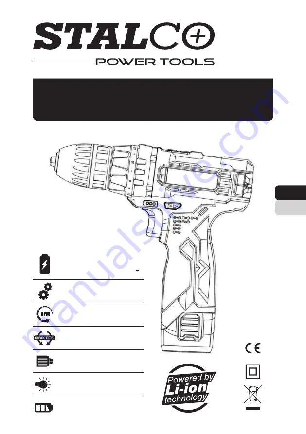 STALCO CD-120H Manual Download Page 1