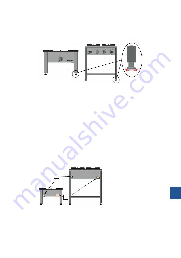 Stalgast 773001 Instruction Manual / Instructions For The Installer Download Page 93