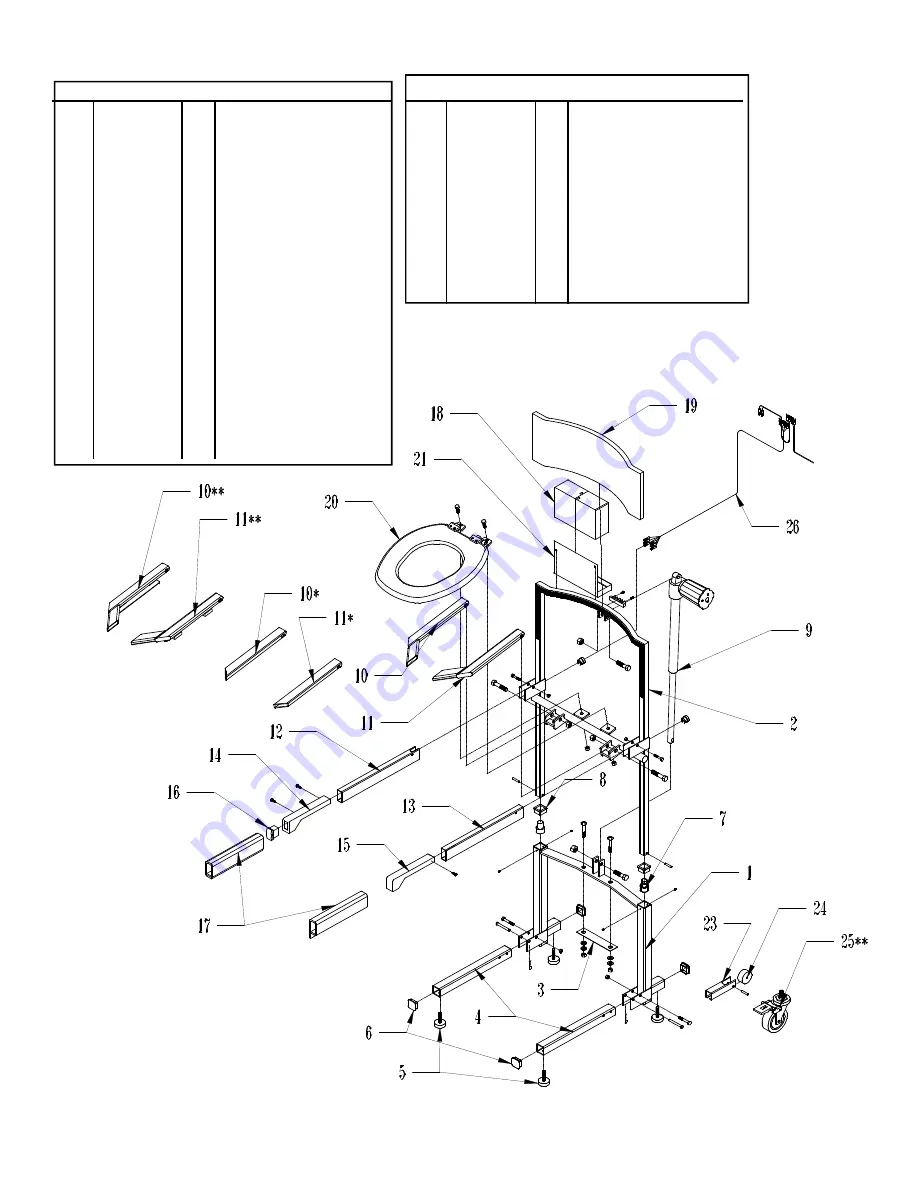 Stand Aid of Iowa Mobile Power Toilet Aid Instructions And Warranty Download Page 6