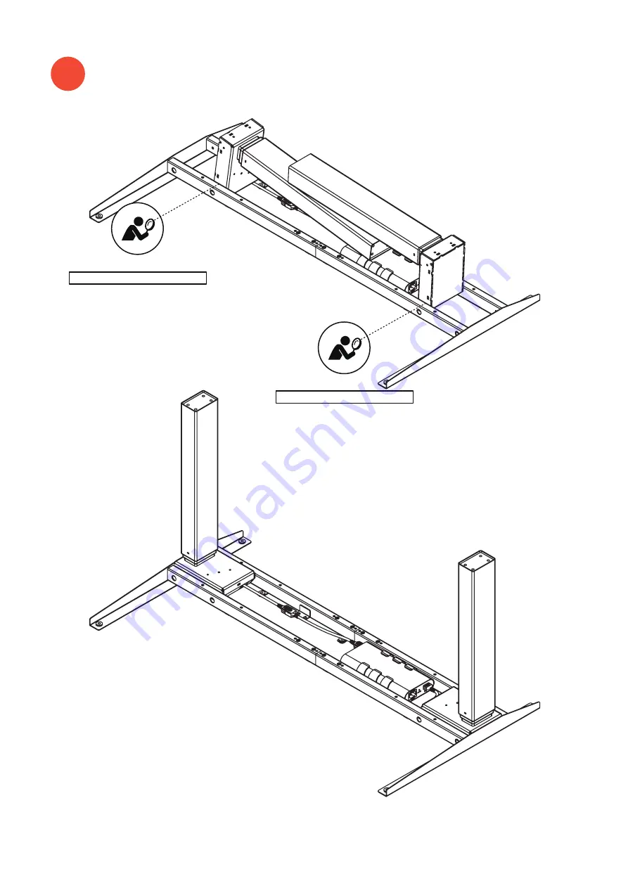 Stand Up Desk Store SUDEZ120F-BK/BK Скачать руководство пользователя страница 6