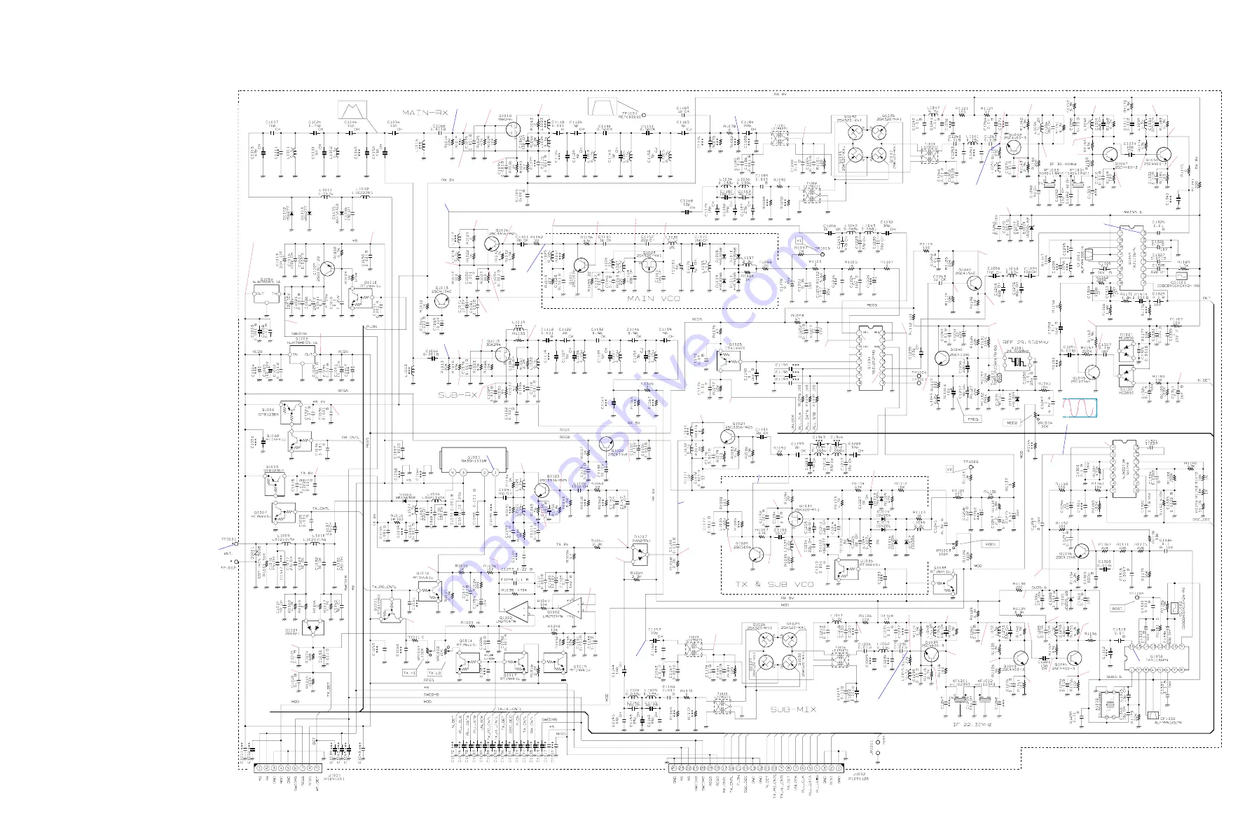 Standard Horizon MATRIX GX3000S Service Manual Download Page 17