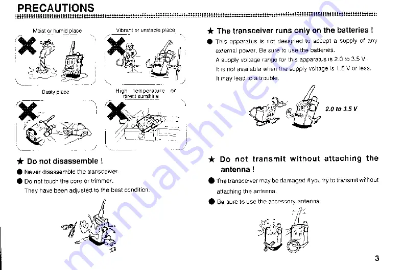 Standard C108 Owner'S Manual Download Page 5