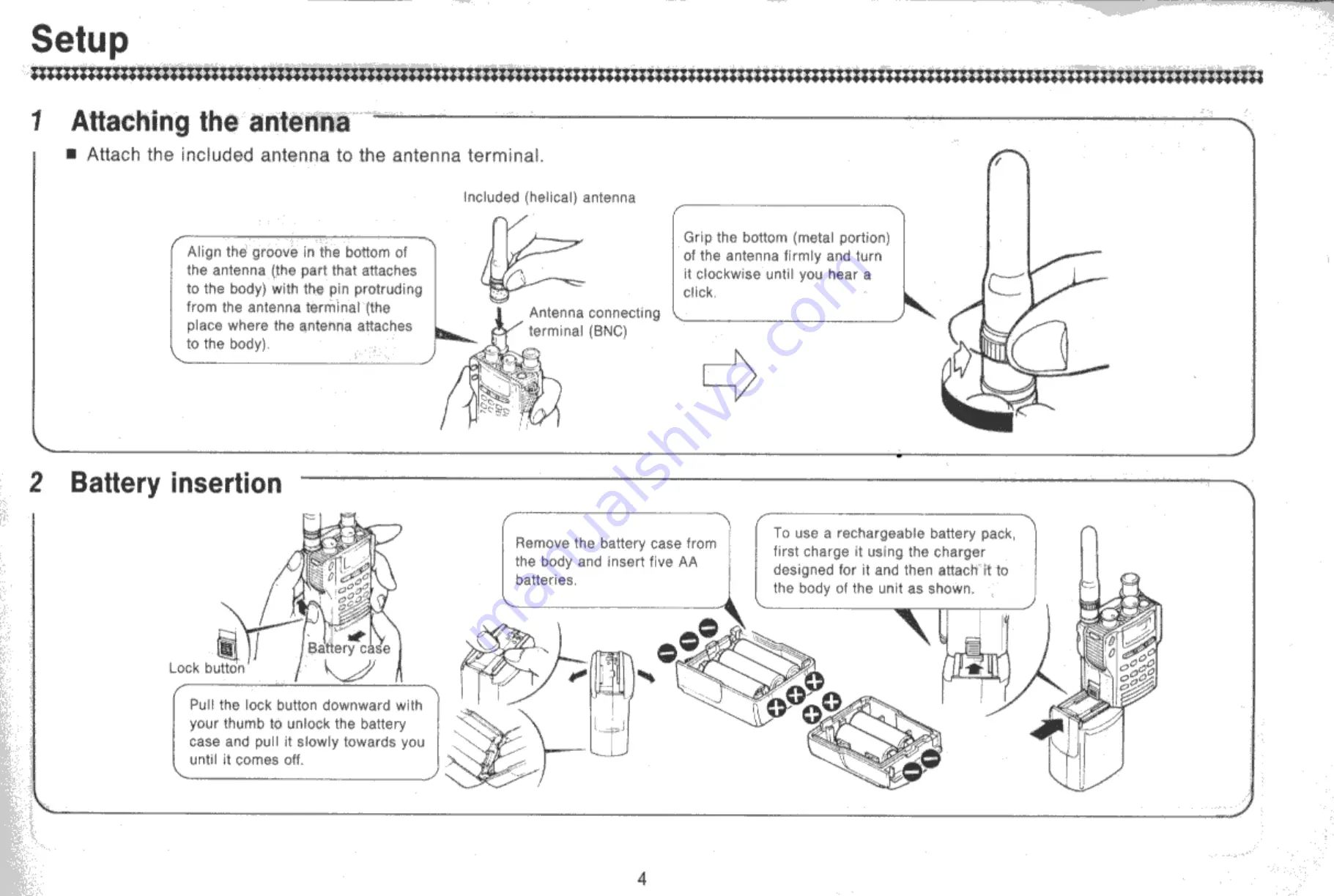 Standard C168 Owner'S Manual Download Page 5