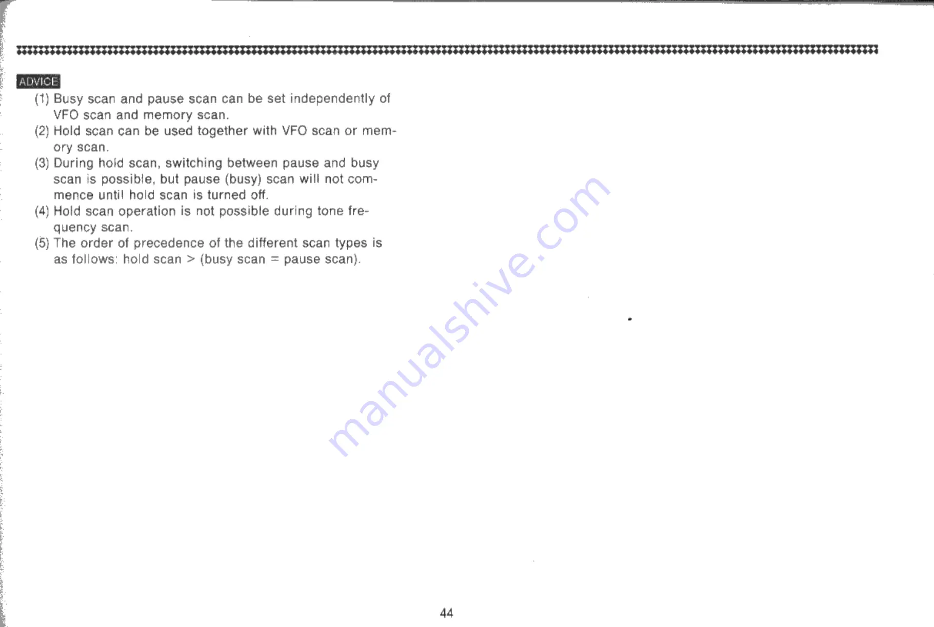 Standard C168 Owner'S Manual Download Page 45