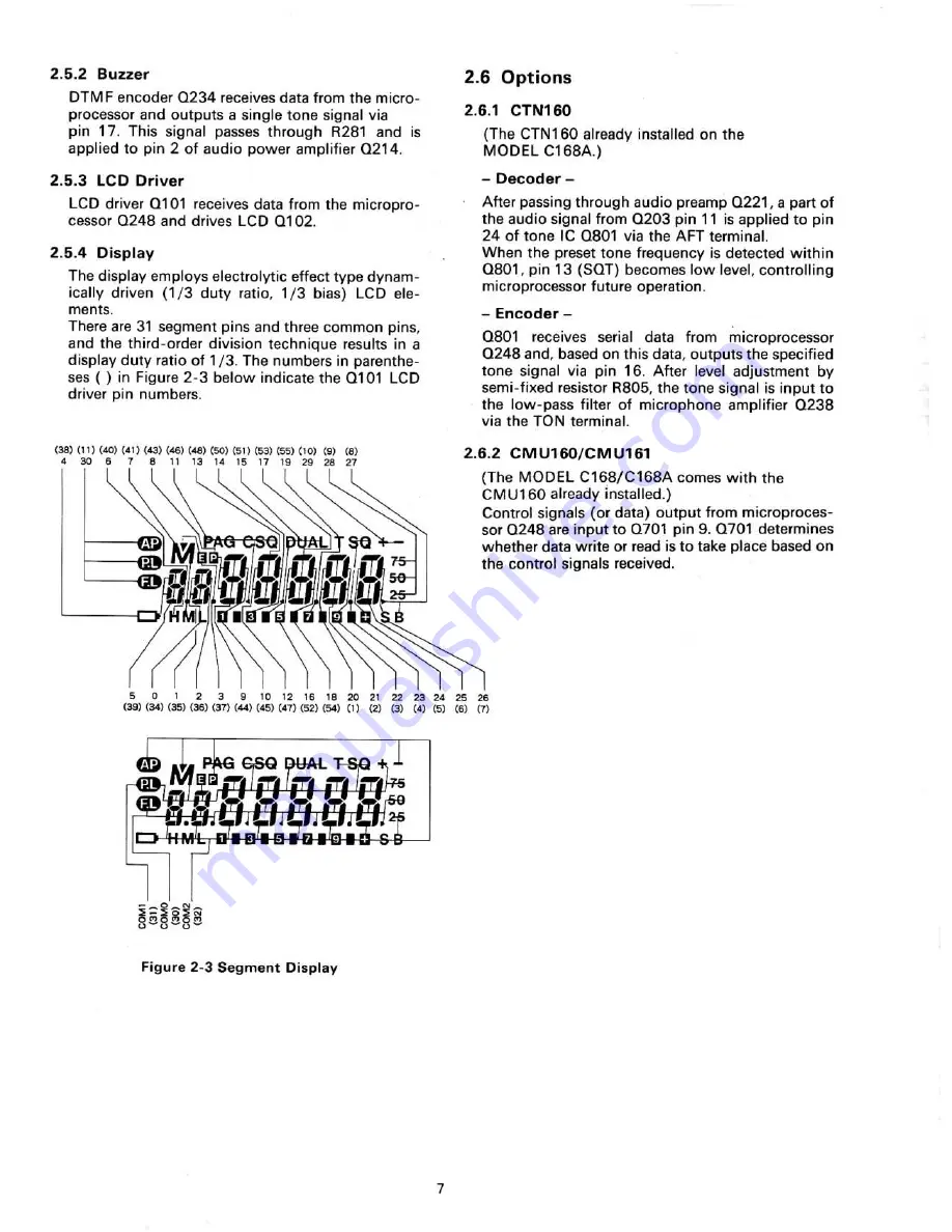 Standard C168 Service Manual Download Page 9