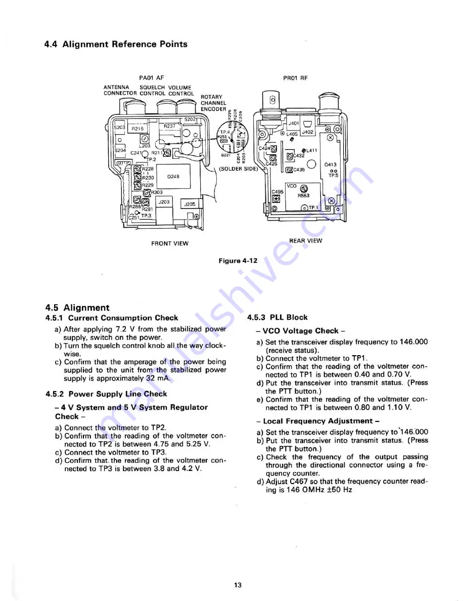 Standard C168 Service Manual Download Page 15