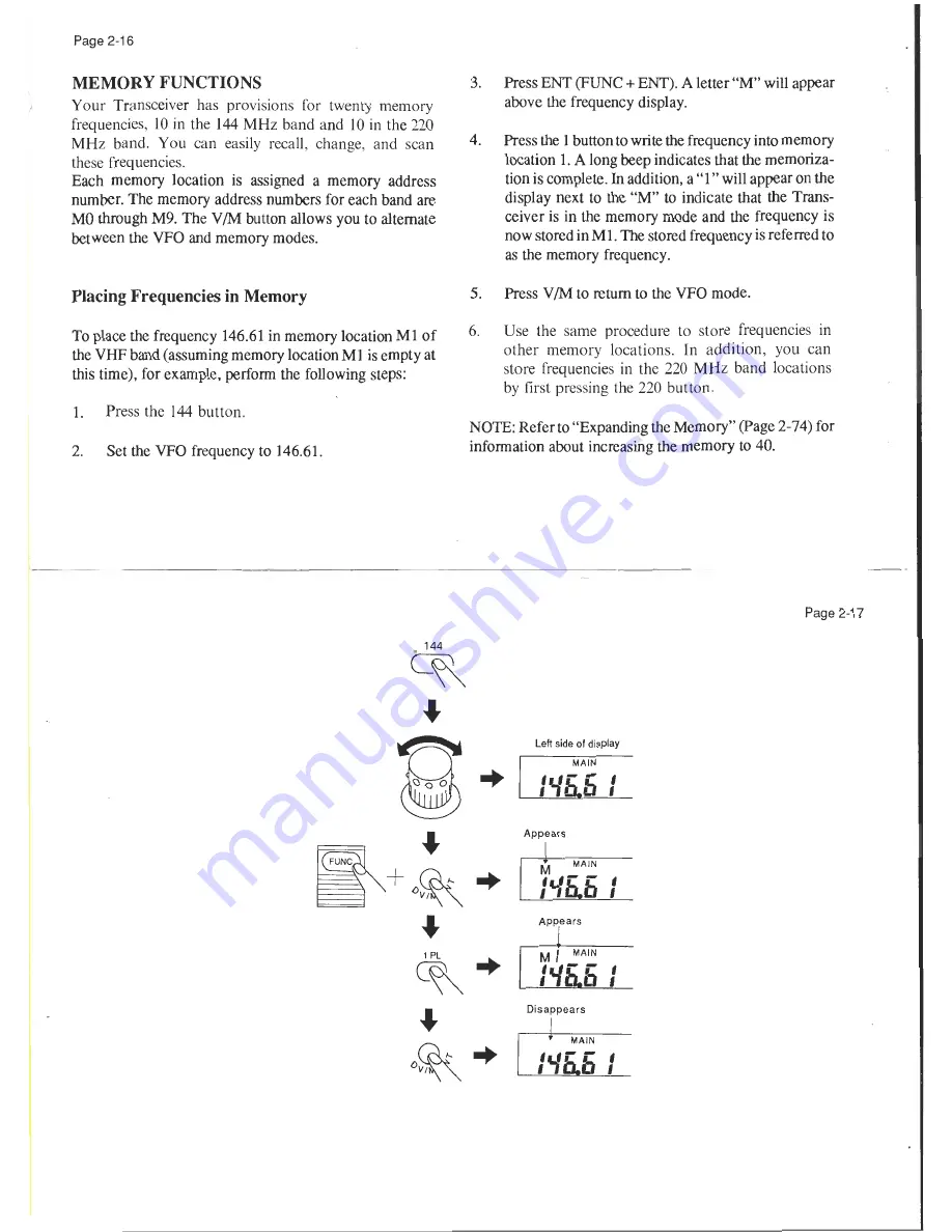 Standard c228a Owner'S Manual Download Page 19