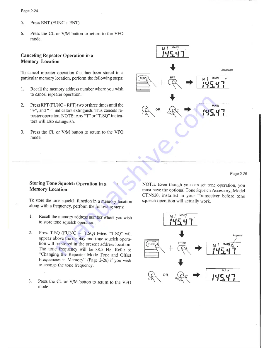 Standard c228a Owner'S Manual Download Page 23