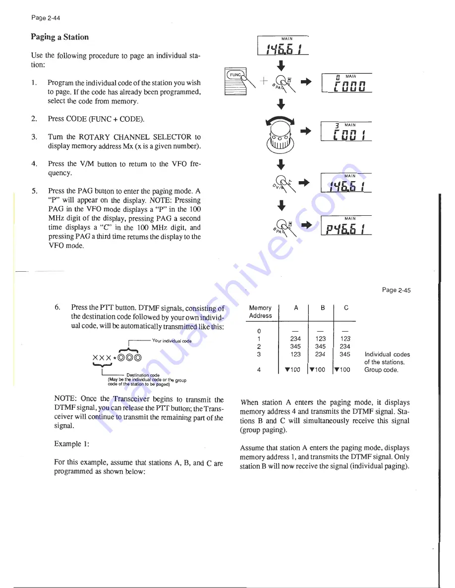 Standard c228a Owner'S Manual Download Page 33