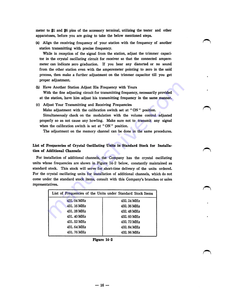 Standard C430 Operating Instructions Manual Download Page 17