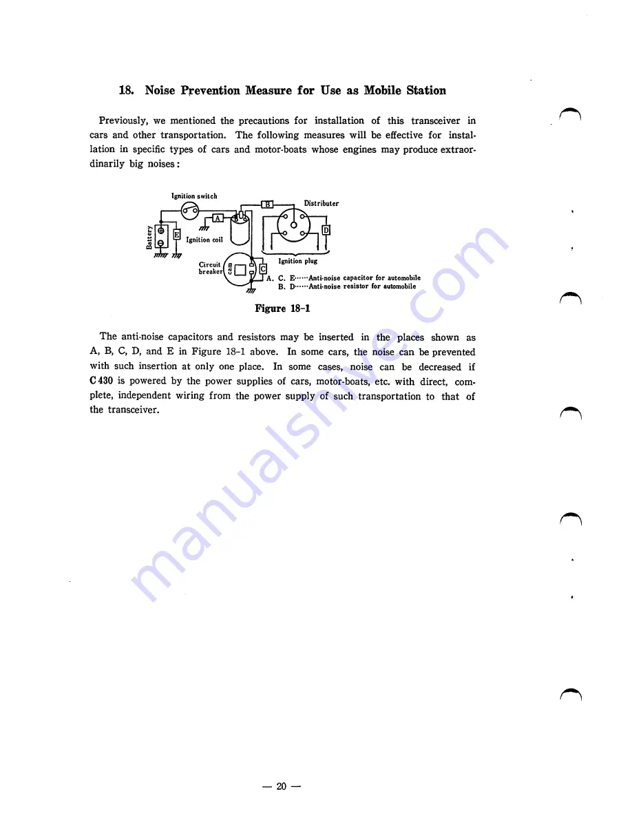 Standard C430 Operating Instructions Manual Download Page 21