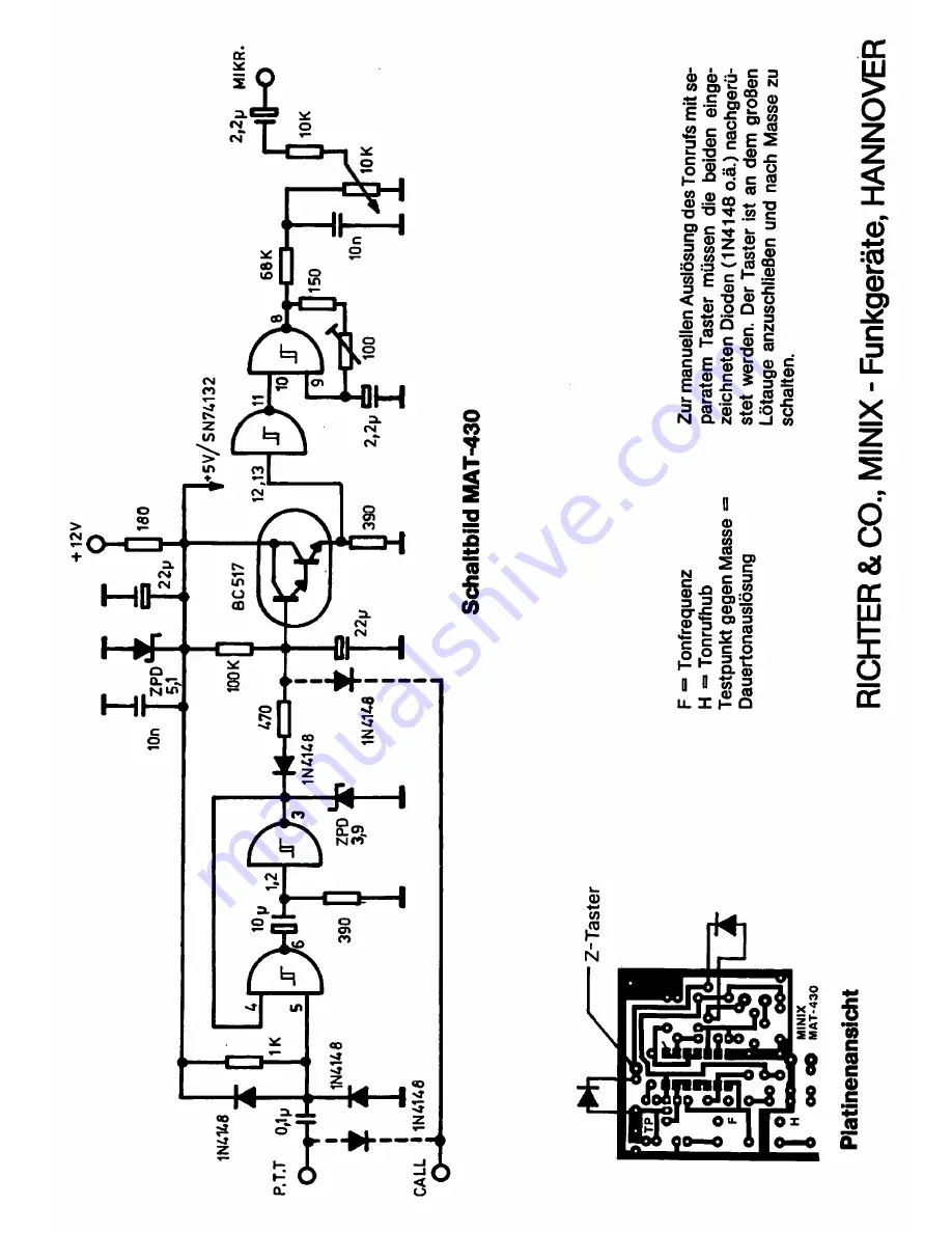 Standard C430 Operating Instructions Manual Download Page 25