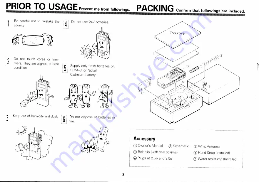 Standard C500E Owner'S Manual Download Page 4