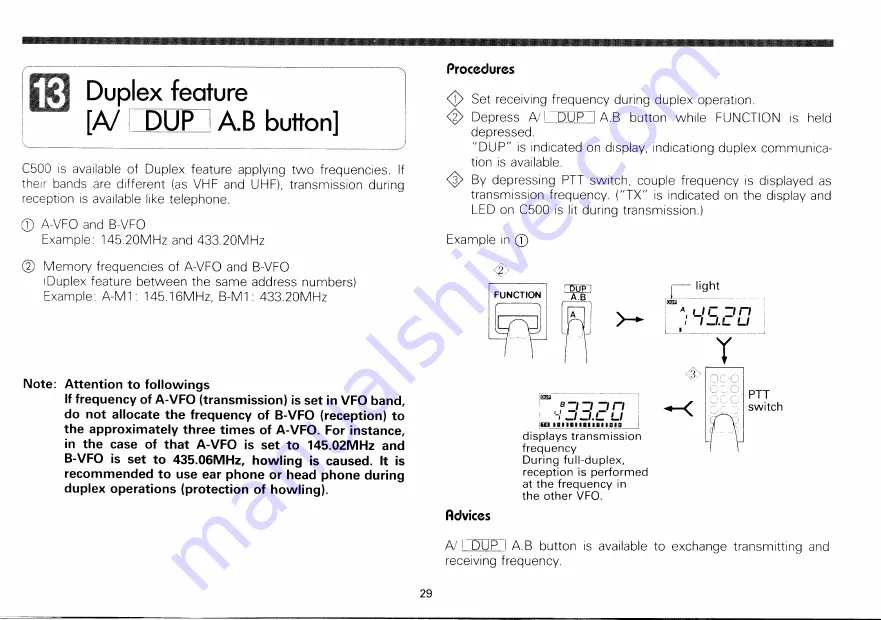 Standard C500E Owner'S Manual Download Page 30