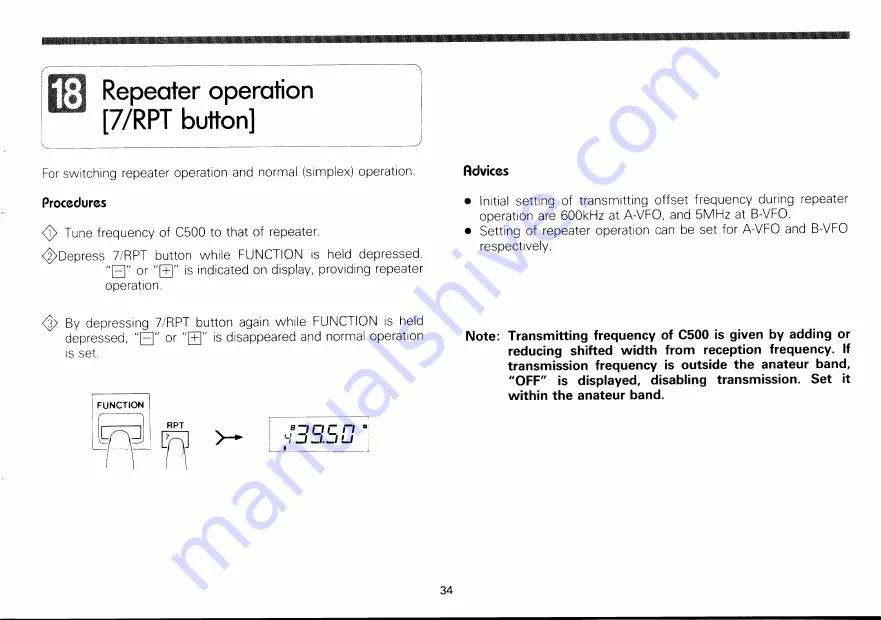 Standard C500E Owner'S Manual Download Page 35