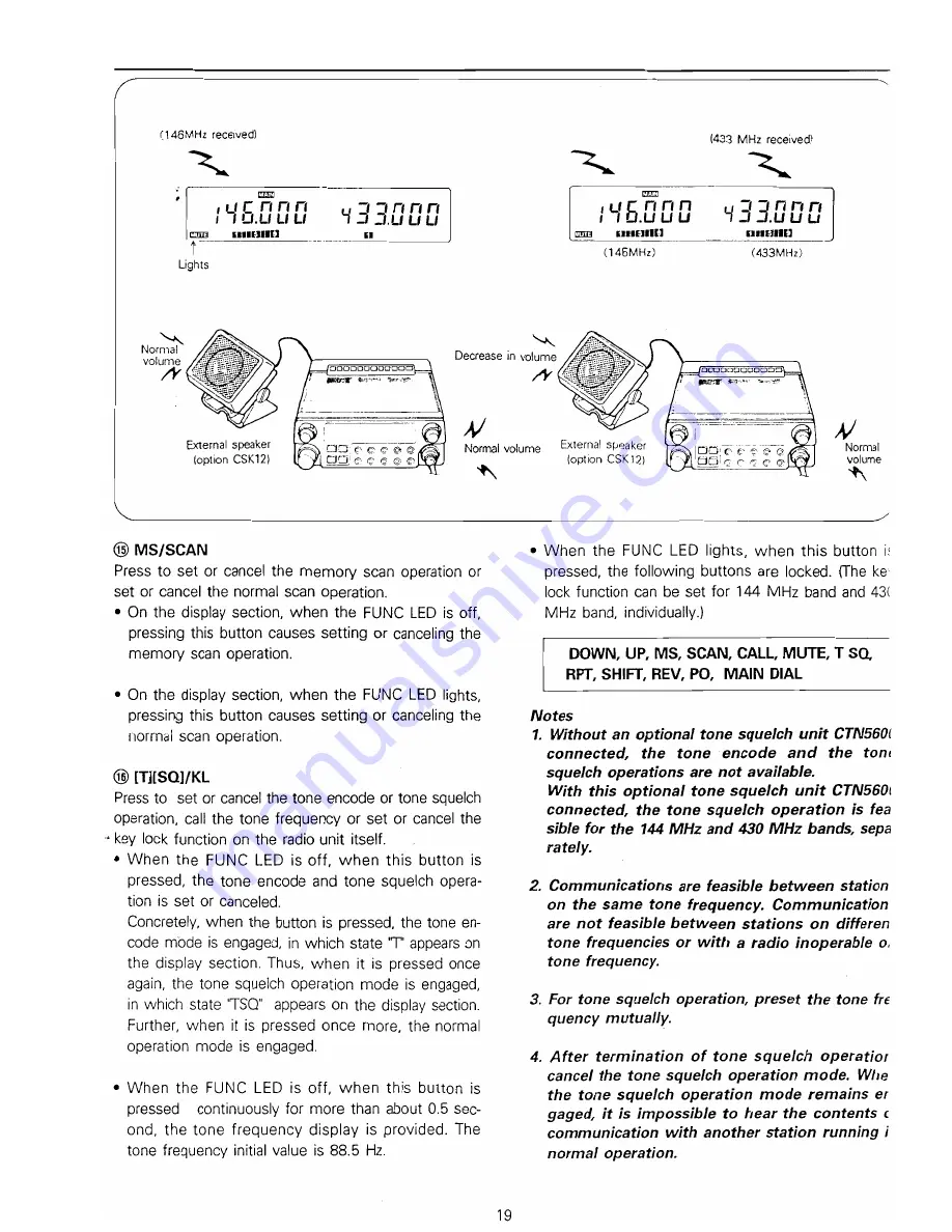 Standard Twin Bander C5608D Owner'S Manual Download Page 20