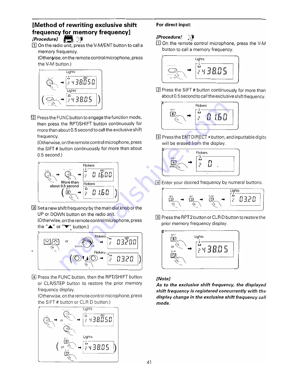 Standard Twin Bander C5608D Owner'S Manual Download Page 42