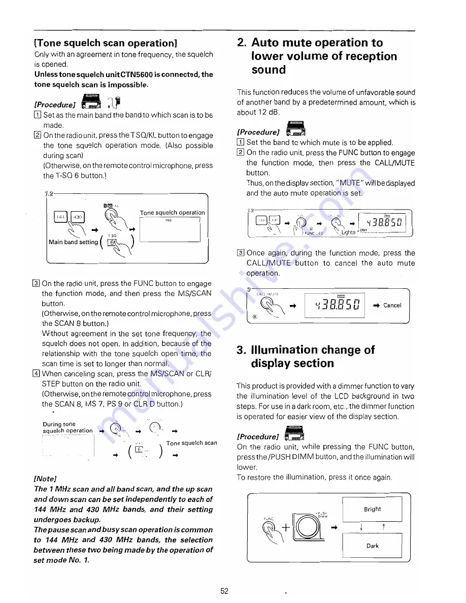 Standard Twin Bander C5608D Owner'S Manual Download Page 53