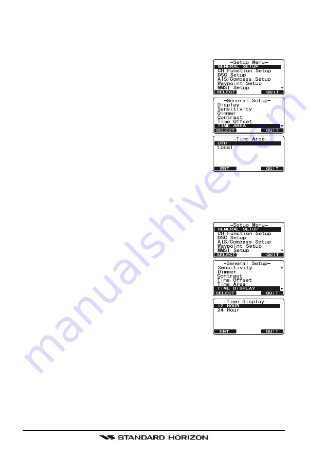 Standart Horizont GX2000 Owner'S Manual Download Page 84