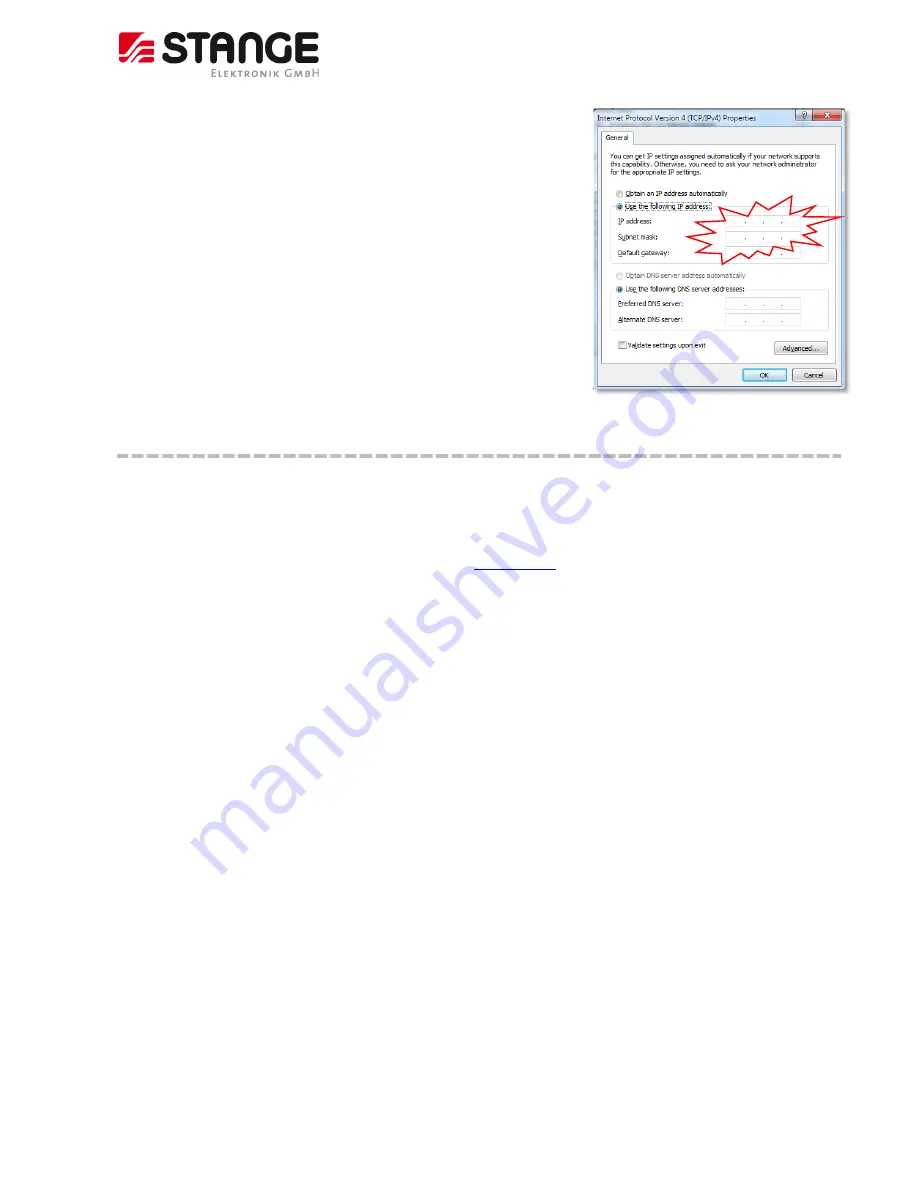 Stange SE-707 Operating Manual Download Page 41