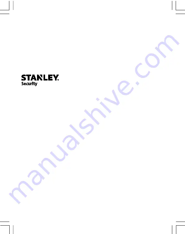 Stanley GS3-MT Installation Manual Download Page 64