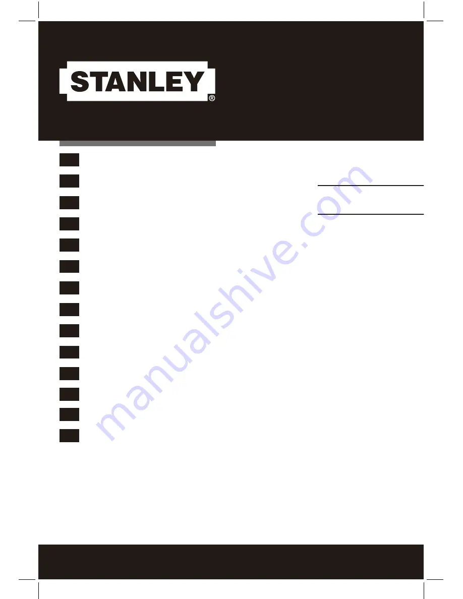 Stanley SG 3200 Original Instructions Manual Download Page 1